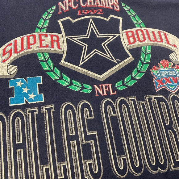 Vintage Other - Dallas Cowboys Vintage 1992 Super Bowl Tee